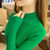 2018新款高领毛衣打底衫长袖线衣秋冬套头修身紧身厚款针织衫女(绿色 XL)