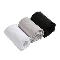 南极人三双装冰袖冰丝防晒袖套 针织冰袖 （3双装）直筒黑灰白 国美超市甄选