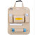 费凯丹多功能车载收纳袋储物袋 汽车靠背收纳袋坐椅置物袋挂袋(米色（单只装） 版本)