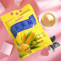 原味玉米糊400g独立包装即冲即食早餐代餐粉(原味玉米糊400g 原味玉米糊400g*四袋)