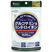 医食同源ISDG日本进口氨糖软骨素加钙片 维骨力修复润滑关节 增加骨密度240粒/袋(1袋)