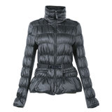 巴宝莉Burberry女式冬装 女款外套时尚修身羽绒服外套81561(黑色 M)