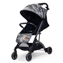 婴儿推车可坐可躺轻便折叠高景观新生儿童宝宝手推车QZ1pro(粉色 1)