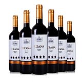 西班牙DO级进口红酒 礼赞纳干红 葡萄酒 6支装 获得七项大奖