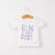 棉果果夏季男童短袖t恤纯棉宝宝上衣儿童半袖体恤小孩衣服潮(90 白色)