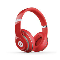 Beats studio2.0录音师有线头戴式降噪运动Beats耳机(红色)