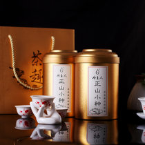 正山小种桐木关桂圆香红茶 金色罐装150g