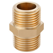莱尔诗丹(Larsd)T1加厚全铜对丝4分外丝直接进水管接头管件水暖配件