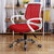 匠林家私椅子弓形椅升降办公椅电脑椅家用(红色 白框)