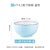 2022新款小碗日式个性米饭碗家用创意多色碗小汤碗面碗简约陶瓷碗(6个4.5英寸钻石碗【蓝色】)