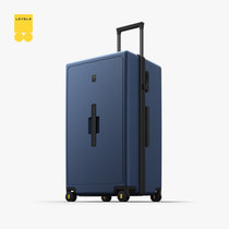 LEVEL8行李箱拉杆箱密码箱 大容量托运箱28英寸PC箱 静音万向轮旅行箱蓝色 国美超市甄选