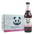 杰克熊猫果味啤酒比利时风味精酿小麦白啤酒275ml*24瓶装整箱(桃红味)