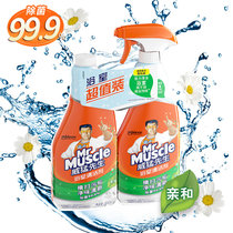 威猛先生浴室清洁剂500g*2 除菌 水垢清洁剂 瓷砖清洁剂 除皂垢 除霉剂（新老包装随机）
