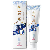 片仔癀瓷光白牙膏(冰沁桃花)105g 亮白清新口气去牙渍去烟渍