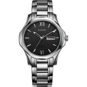 rarone雷诺 卓越系列 商务经典 男机械表 全国联保 884019(黑色)