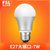 FSL佛山照明 LED灯泡 E27螺口超亮LED球泡室内节能灯 暖黄3000K灯泡6500K白光灯泡(暖黄(3000K)E27大螺口 7W)