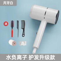 电吹风机负离子护发静音家用冷热风不伤发网红吹风筒大功率宿舍用7yb(【水负离子/护发升级款】月光L)