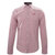 阿玛尼Armani男士纯棉长袖条纹衬衫AJ系列男装格纹衬衣90864(粉红色 XL)
