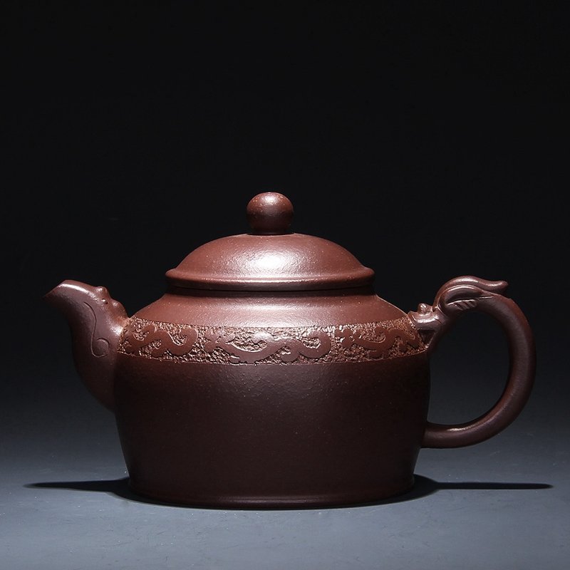 【关耳窑棱花茶具图片】关耳窑 凌燕萍紫砂壶宜兴(棱花)图片大全,高清