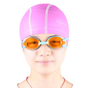SPEEDO 儿童泳镜 轻巧的儿童游泳镜 鼻梁头带可调节 蓝色 粉色113637(浅水蓝)