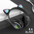 无线蓝牙5.0耳机头戴式可爱发光猫耳朵一体式华为苹果安卓通用猫耳耳机(黑色)