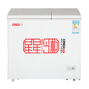 星星（XINGX）BCD-158JDE 158升家用冷柜 冷冻冷藏卧式双温节能冰柜