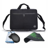 戴尔（DELL）原装包、鼠、垫套装  电脑包14.0英寸/15.6英寸通用 黑色