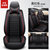 2021新款比亚迪元Pro全包汽车坐垫BYD元ev360专用四季通用座椅套(黑红舒适全皮P810(全包))