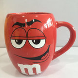M&M红色笑脸桶状马克杯 540ml/个