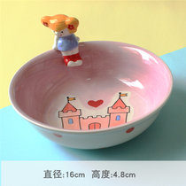 INDRA泰国进口小公主卡通儿童餐具碗盘水杯釉下彩(小公主碗)