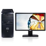 戴尔（DELL）V270-R226-JNB 台式电脑（双核奔腾G2020 2G 500G 核心显卡 DVD Linux E1912H 18.5英寸显示器）黑色