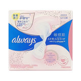 护舒宝(Always)日用新护肤级粉色液体卫生巾敏感肌系列270MM(日用270mm*16片)