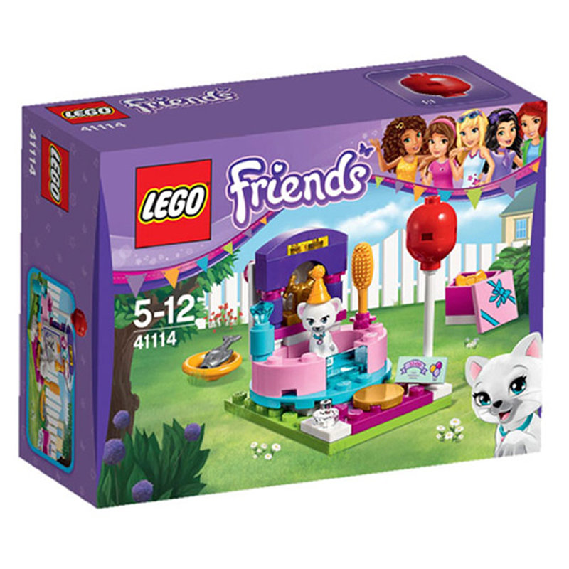 正版樂高lego friends好朋友系列 41114 派對造型沙龍 積木玩具(彩盒