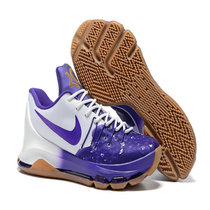 耐克篮球鞋男鞋Nike KD8杜兰特8代男子低帮篮球鞋运动鞋休闲跑鞋(花生果酱 45)