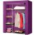 多层纯色无纺布衣柜HBY14125D(紫色)