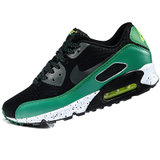 Nike耐克2014新款 AIR MAX90男女气垫鞋跑步鞋运动鞋休闲鞋 8007(黑绿 40)