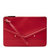 FENDI芬迪紅色女士手拿包8BS021-A5F3-F0MVV红色 时尚百搭