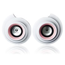 雅狐（YAFOX）L-052 2.0声道笔记本对箱（白+粉）