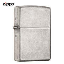 打火机zippo正版美国原装正版仿古银zippo打火机男士礼品|121FB(仿古银 古银光板)