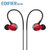 Edifier漫步者 H281PS 入耳式运动耳机 跑步耳机防水 重低音线控带麦克风手机通话(红色)