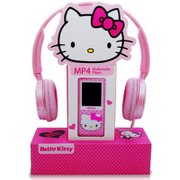 HelloKitty HYM-540 MP4套装粉色（1.8寸屏，支持MP3、WMA等音频文件的播放以及数码录音、MINI数码相框，E-BOOK及游戏功能）