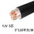 率龙电线电缆SL67国标电缆电线YJV5*120（单位：米）(默认)