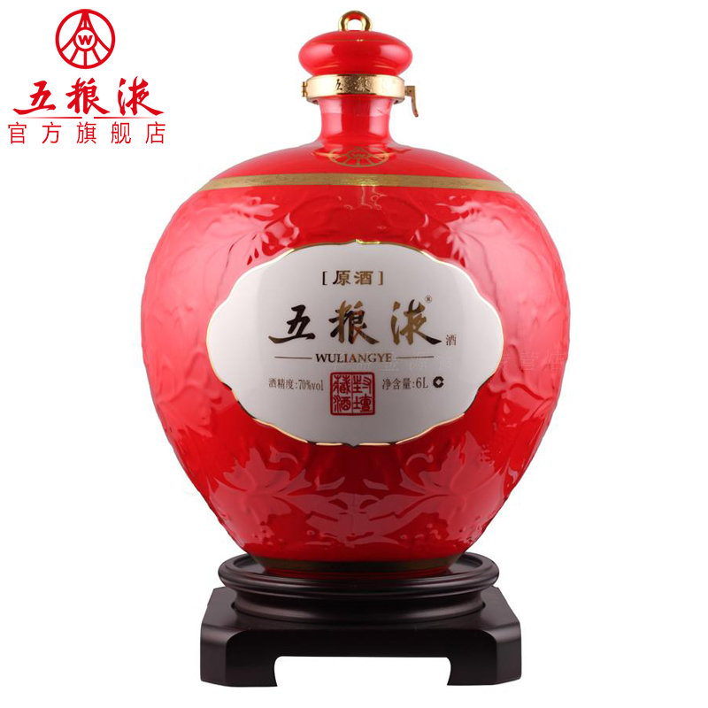 白酒五粮液 封坛酒-红釉 70度 6l 浓香型 白酒返回商品页 >