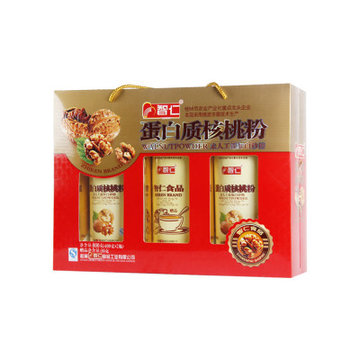 智仁蛋白质粉礼盒未人工添加蔗糖1599g盒