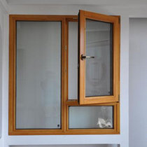 铝包木门窗 铝包木封阳台 隔音窗 实木门窗 铝包木阳光房(橡木 平开窗)