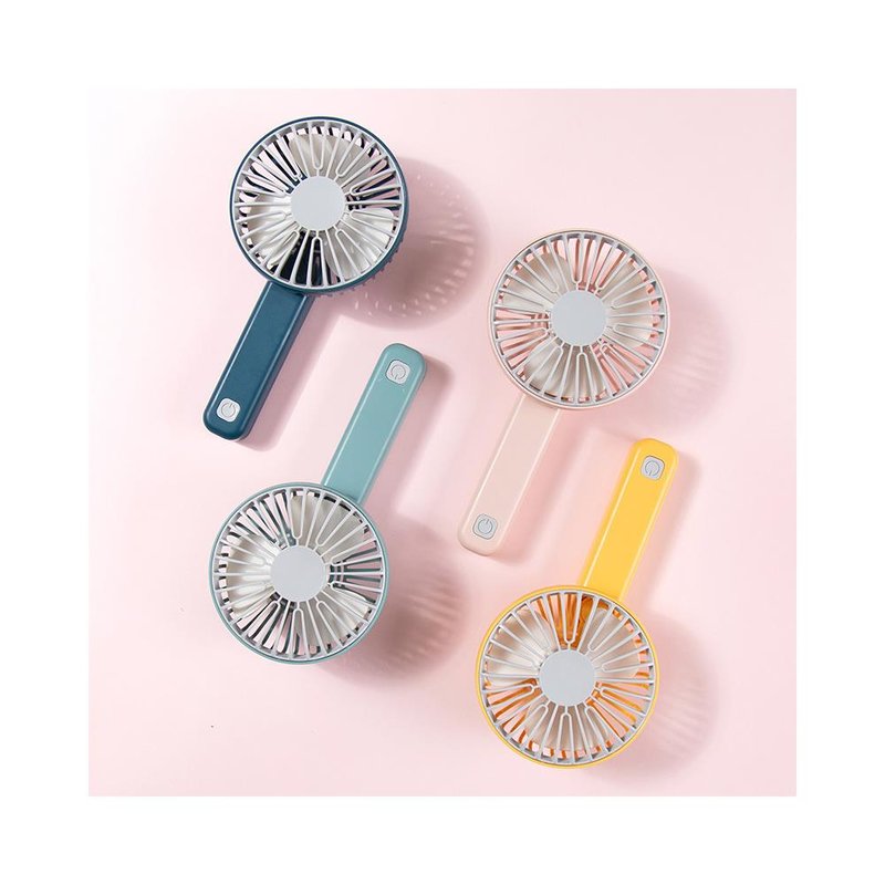 其他生活用品迷你手持充电小风扇便携式静音多档风速小扇子折叠usb