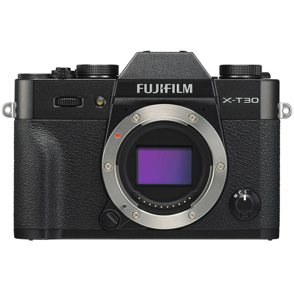 富士（FUJIFILM）X-T30/XT30 微单/照相机 2610万像素 翻折触摸屏 4K 黑色 单机身
