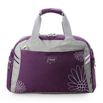 亨得利Handry 手提旅行包大容量女式防水行李包旅游包短途单肩包3898时尚手提旅行袋(紫色)
