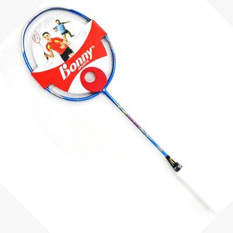 羽毛球波力bonny情侣款纳米碳素羽毛球拍(战神690 维纳斯320)(蓝色 空