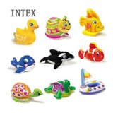 美国INTEX58590-宝宝水中洗澡玩具 可爱动物玩具 充气无毒玩具\个